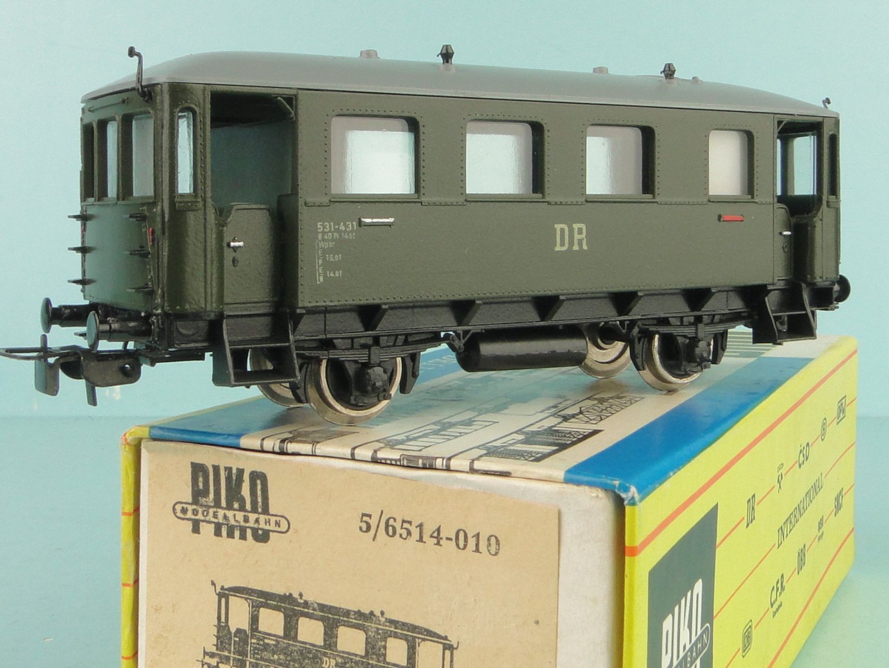 Piko Modellini di ferrovie: Piko H0 6514 DR Länderbahnwagen – Usato da Bülach venduto da cann11