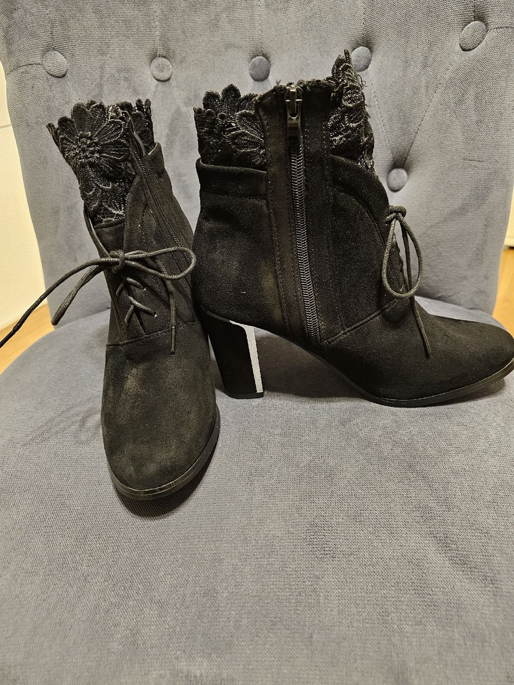 Scarpe da donna: bottines noires T.38 – Usato da Bulle venduto da Diamant.15 3
