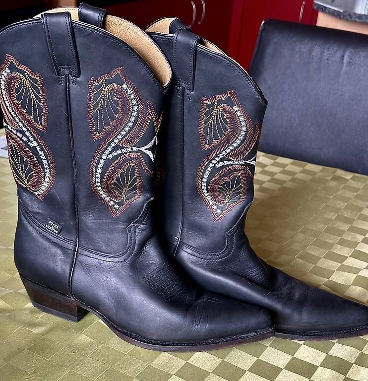 Scarpe da uomo: Westernstiefel – Usato da Obergösgen venduto da Kunstleder 1