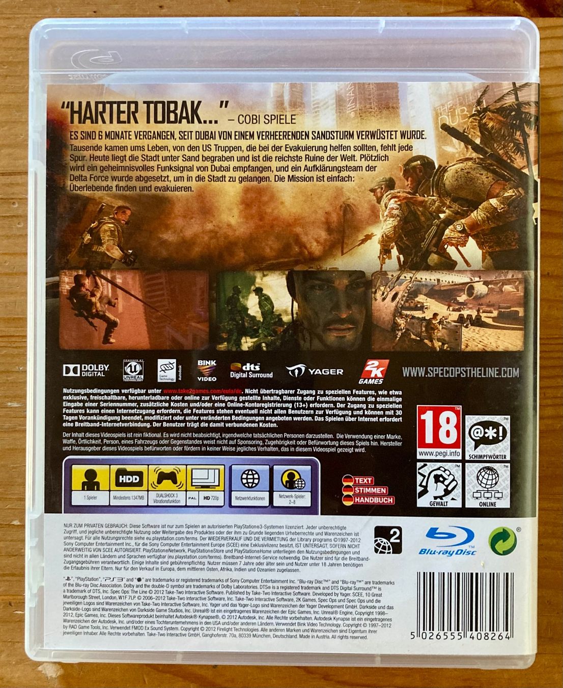 Sony Jeux: Spec Ops: The Line - PS3 – D'occasion à Zürich par Djmotionch 3
