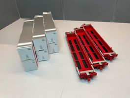 3x USA- Containerwagen H0 Hersteller?