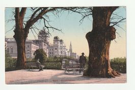 Postkarte Bern Bundeshaus gelaufen 1929