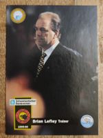 SC Bern Legende Brian Lefley Trainer Karte Saison 95/96 Top!
