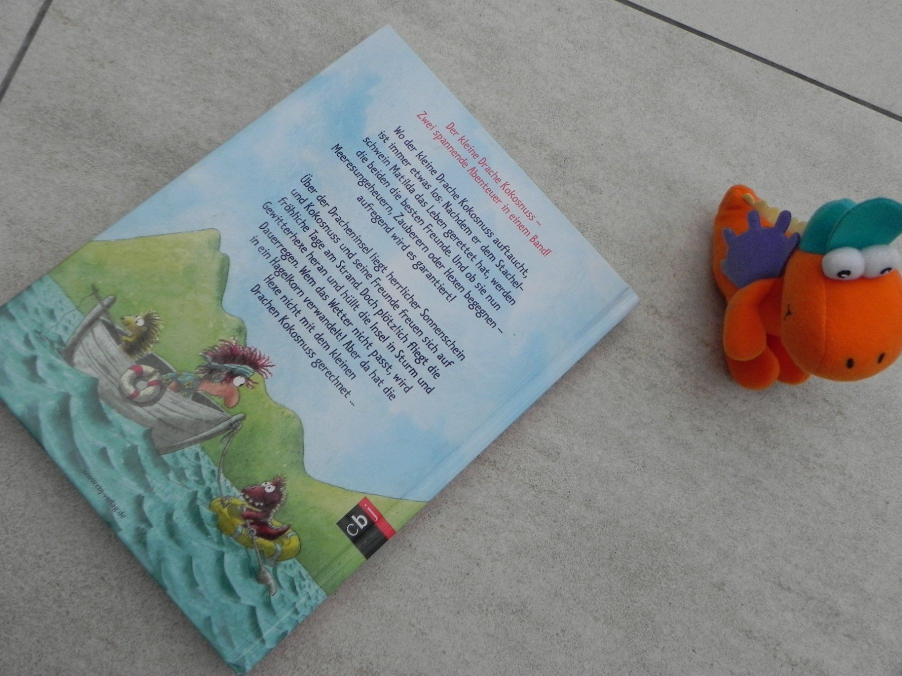 Spielzeuge: Drache Kokosnuss Stofftier & Buch – Gebraucht aus Stallikon von pcerny16 2