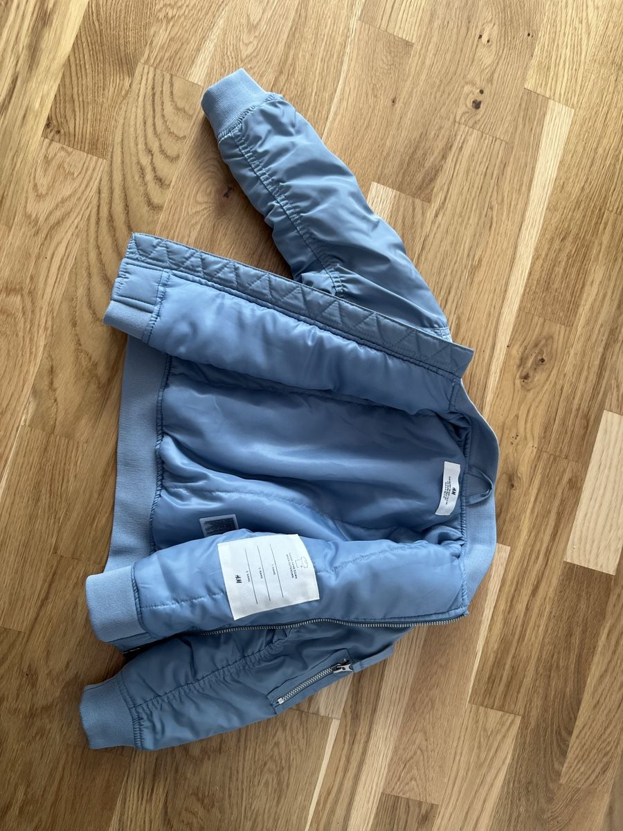H&M Giacche & Cappotti: H&M Bomber Jacke, hellblau,Top Zustand! – Usato da Zürich venduto da Dita06 1