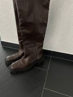 Zara Leder Stiefel Grösse 39 Neu