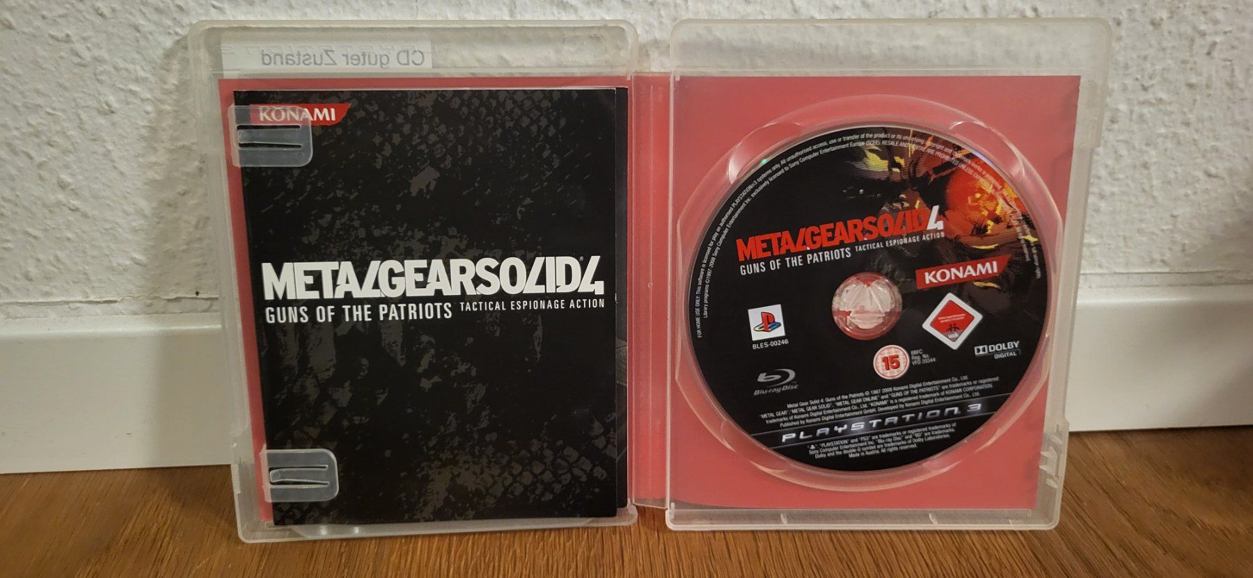 Sony Giochi: PS3 - Metal Gear Solid 4 – Usato da Münsingen venduto da DigitaleSpielecke 2
