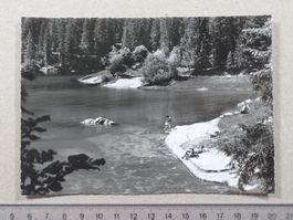Waldhaus Flims, Badestrand am Caumasee