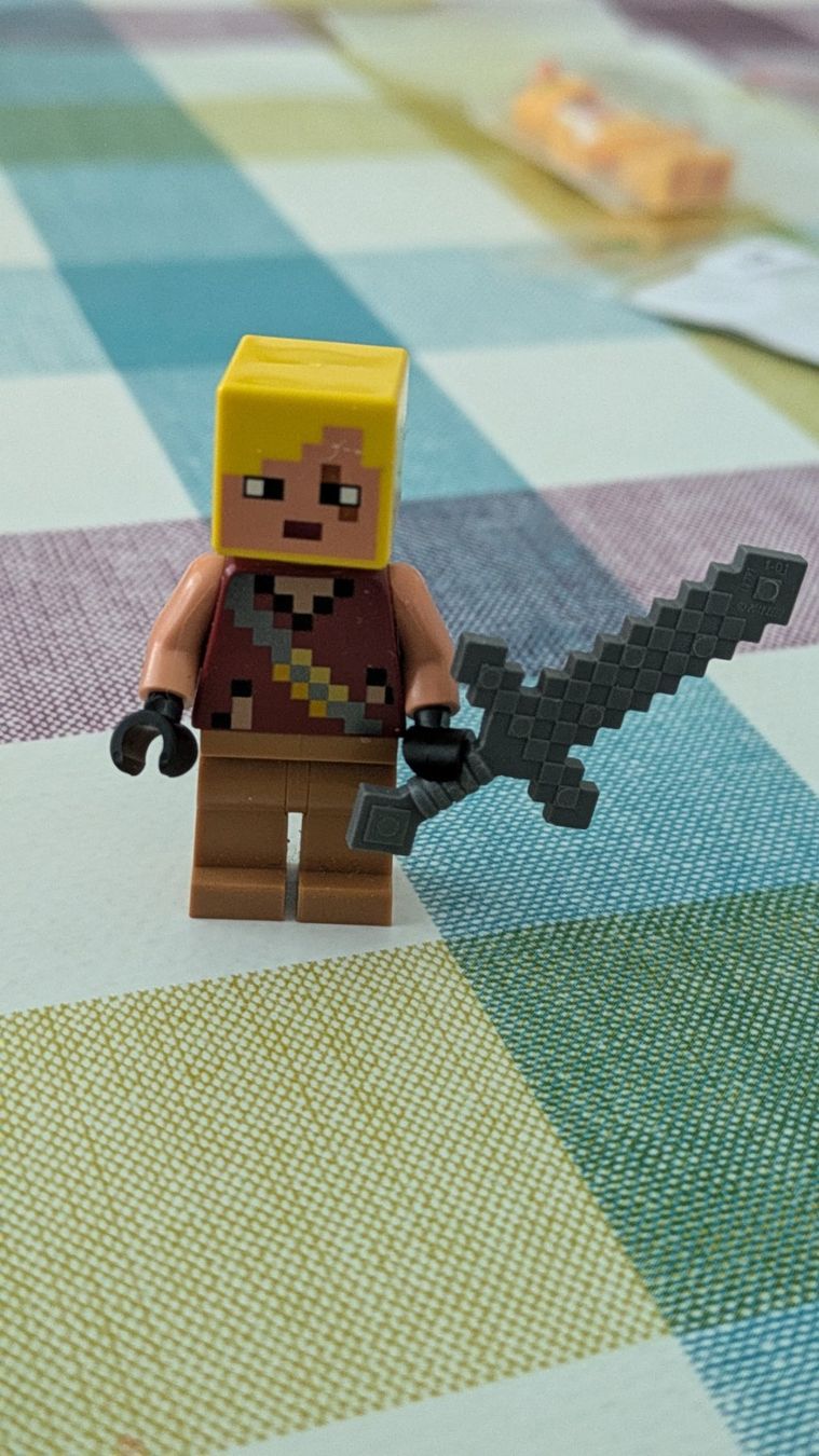 Lego Giocattoli: Lego Minifigur -  Minecraft Endkriegerfigur – Usato da Staufen venduto da Fleby84 1