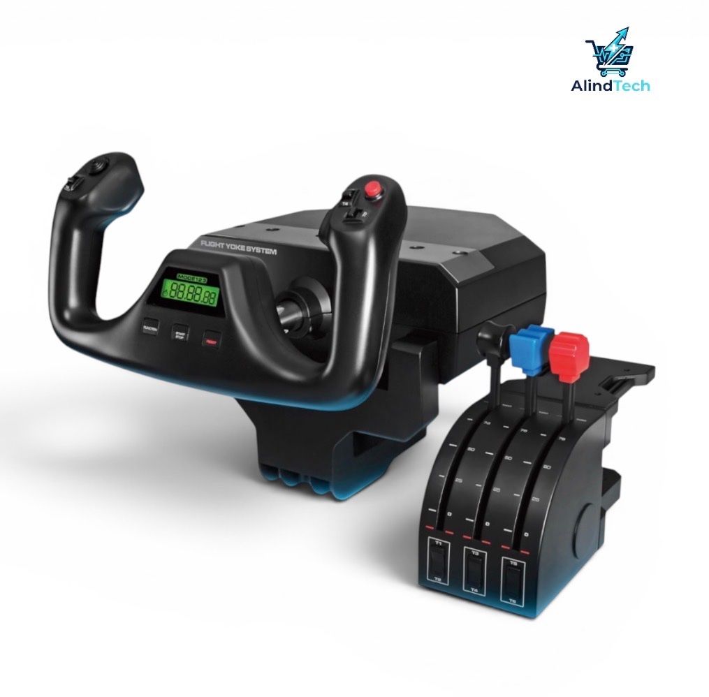 Logitech Controller: Logitech G Saitek Pro Flight Yoke System USB für PC – Nuovo e nell'imballaggio originale da Neftenbach venduto da AlindTech