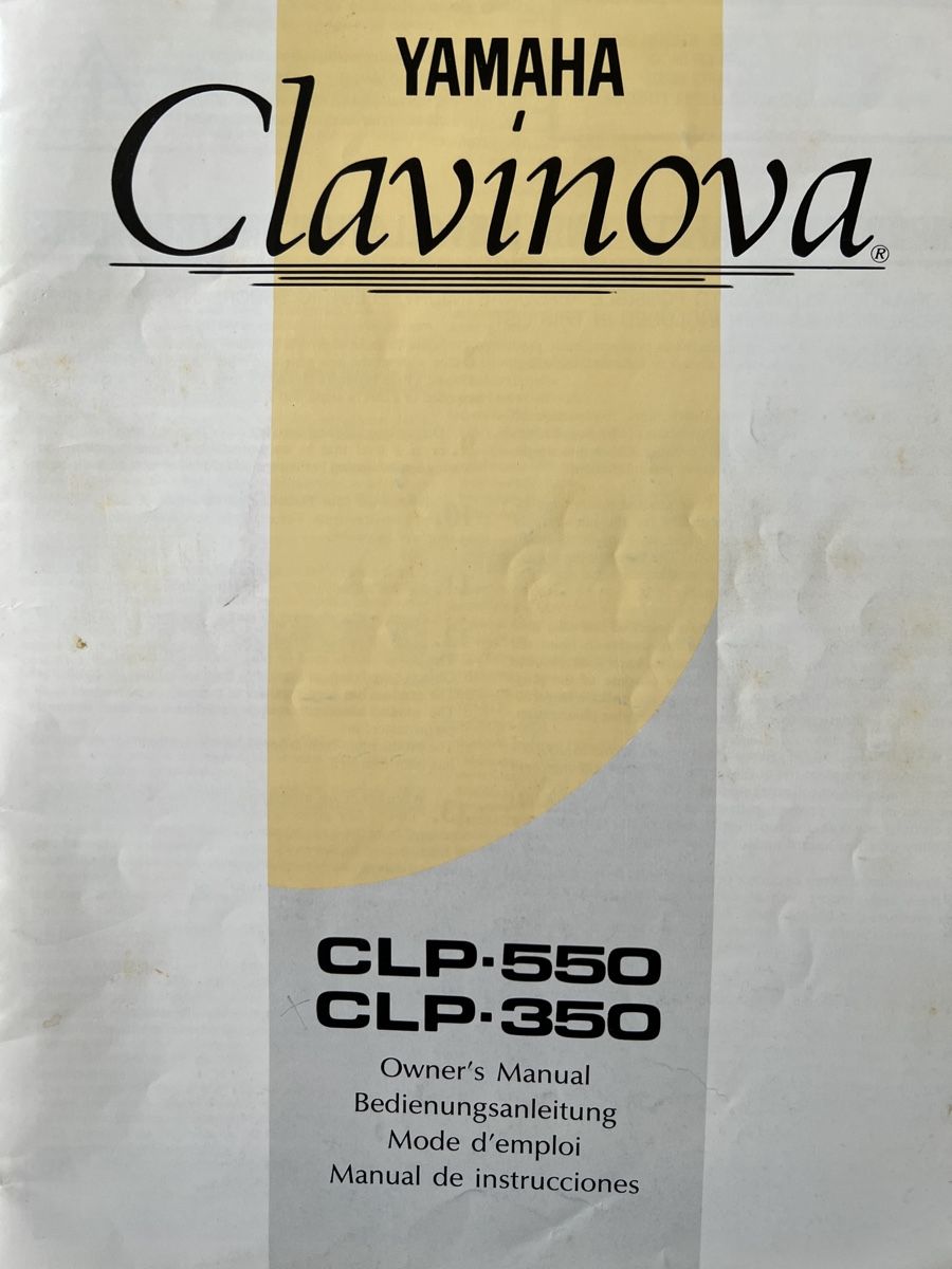 Yamaha Musikinstrumente: Yamaha Clavinova CLP 350 – Gebraucht aus Sirnach von Adikrevo 4