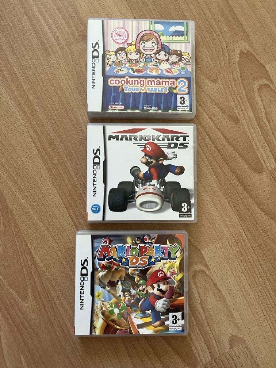 Nintendo Spiele: 3 jeux Nintendo DS – Gebraucht aus Neuchâtel von jeromecurty