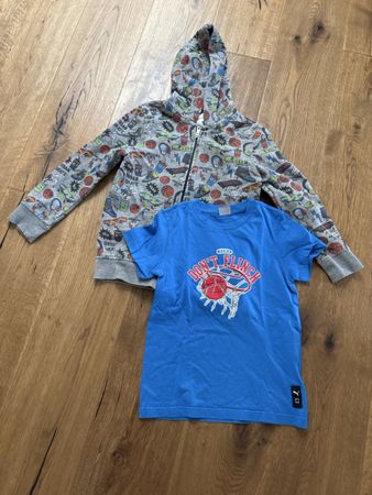 Kapuzenjacke und T-Shirt Puma 134/140