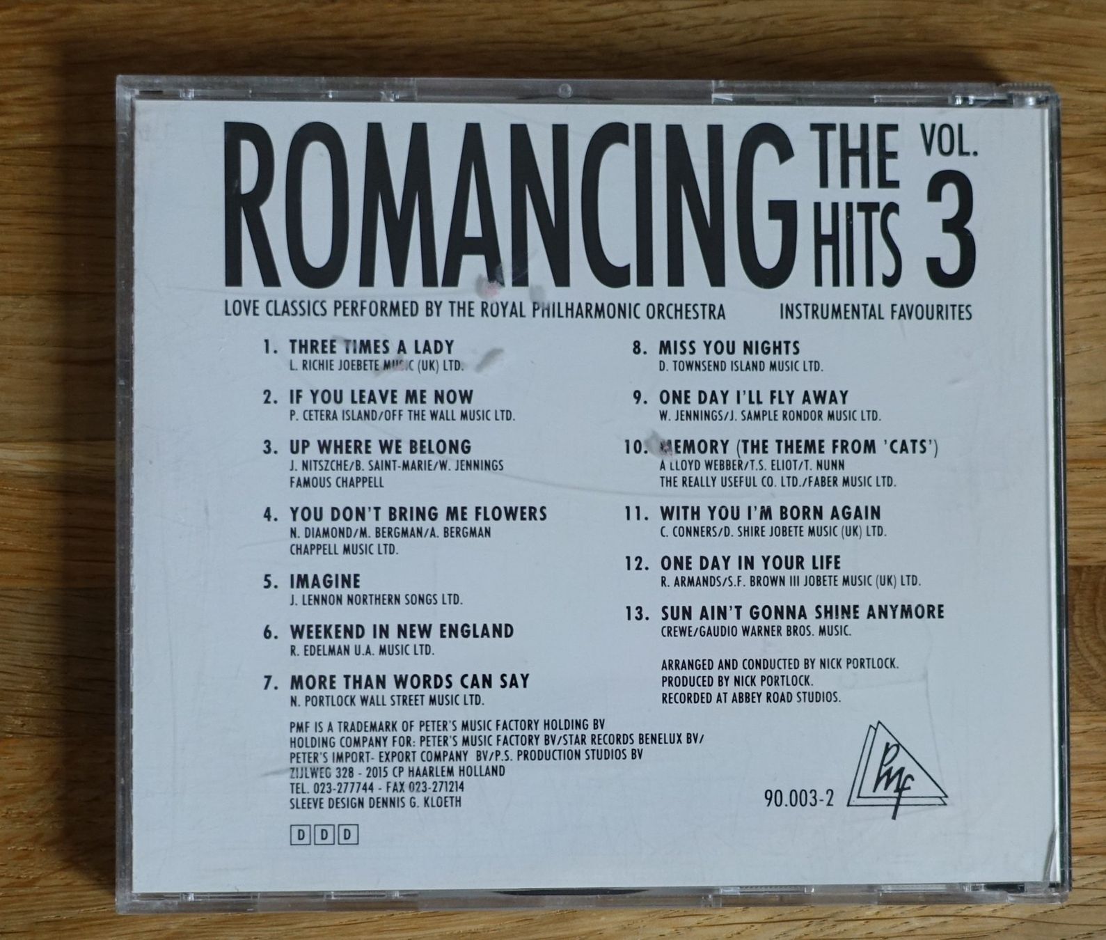 CD: Romancing The Hits Vol. 3 - Love Classics - F16 – Usato da Sessa venduto da fraenklishop 1