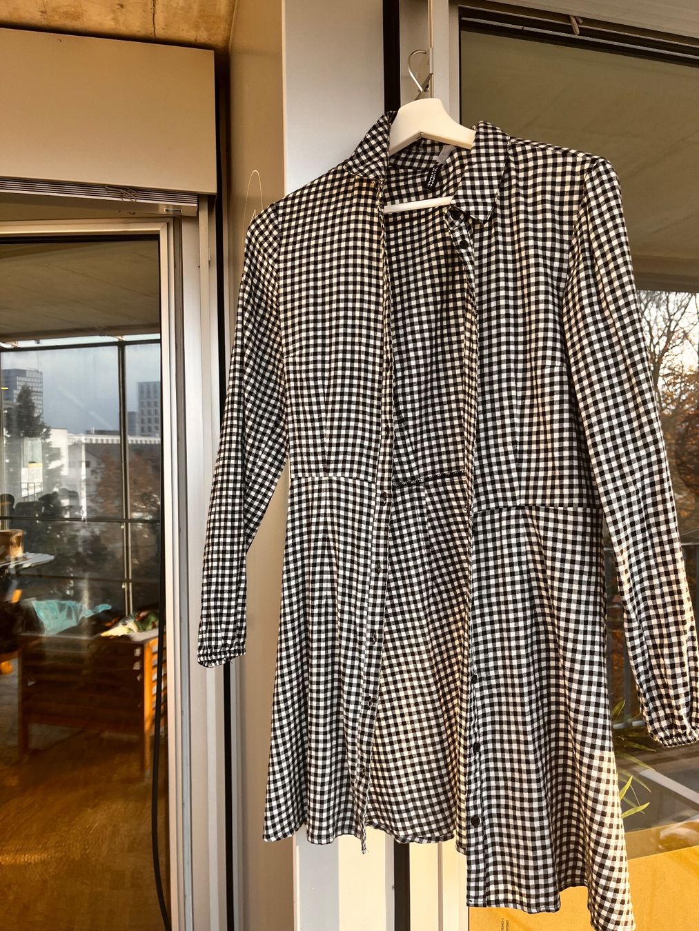 H&M Vestiti: Damen Kleid mit Karo Muster aus Baumwolle – Usato da Zürich venduto da maral787 2