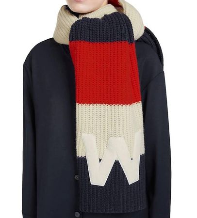 Woll-Schal gestreift Weekend MaxMara neu mit Etikett