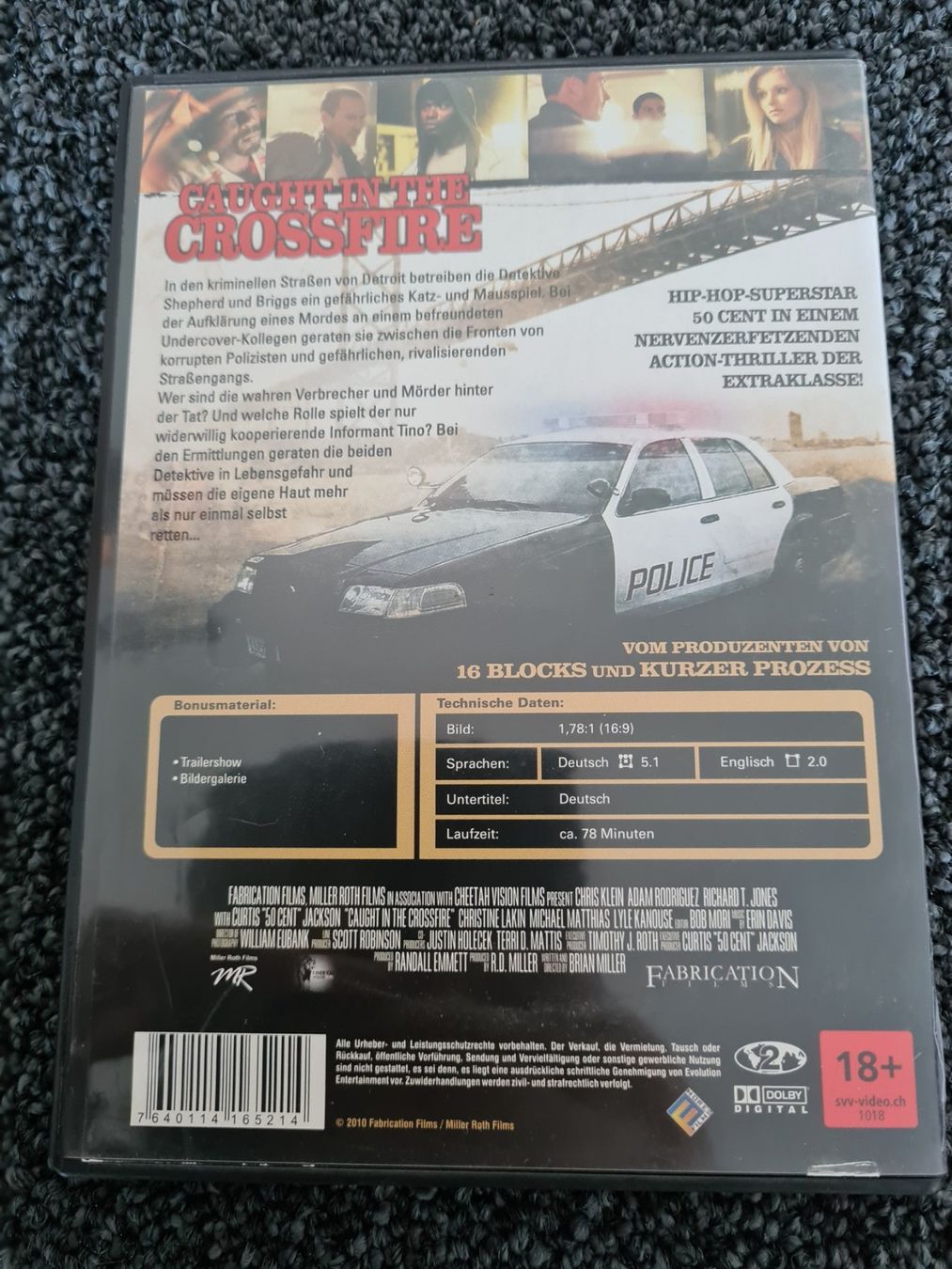 Tutti i DVDs: CAUGHT IN THE GROSSFIRE(12226) – Usato da Ruswil venduto da jan_bxl5 1