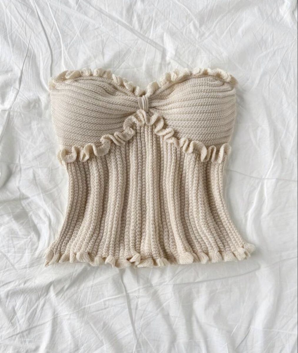 H&M Tops: Top bustier tricoter  – Neu (gemäss Beschreibung) aus Neuchâtel von xiao_bei