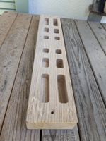 Edles Hangboard aus Holz für ambitionierte Kletterer!