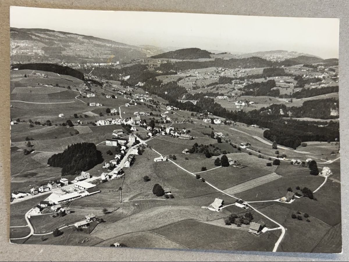 Cartoline postali: Flugaufnahme Stein AR – Usato da Luzern venduto da Balbel