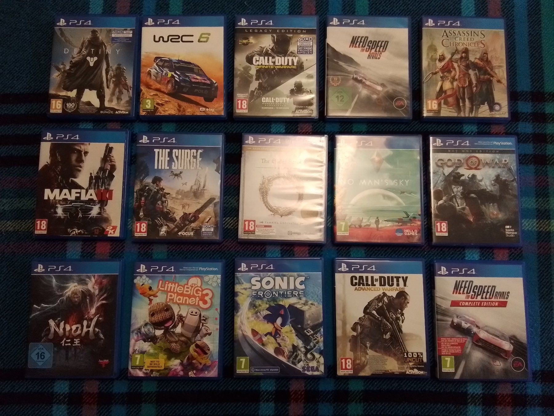 Sony Konsolen: PS4 + 41 jeux – Gebraucht aus Courgenay von Romano-Athletics 2