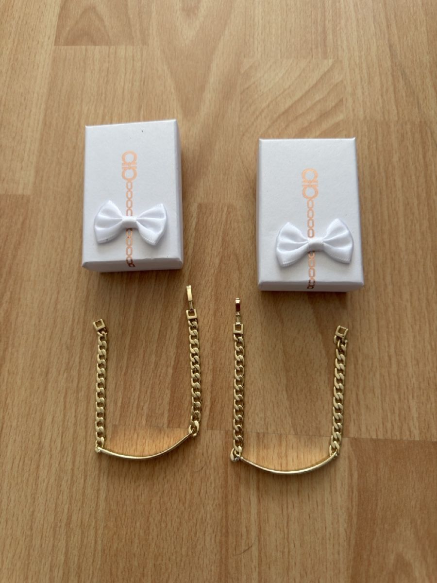 Bracciali & Braccialetti: Goldene mode Armbänder, Neu und ungebraucht. – Nuovo e nell'imballaggio originale da Zug venduto da car_fr2j 2