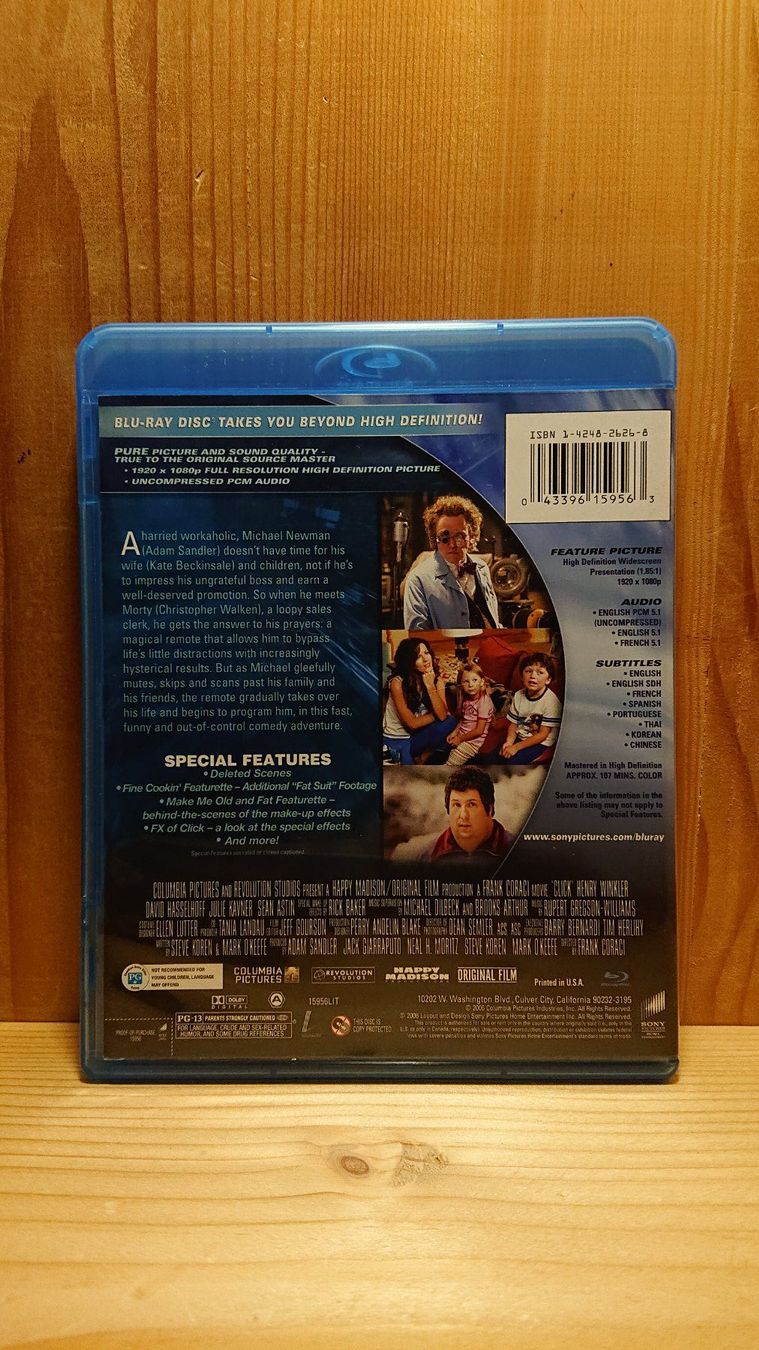 Tous les DVDs: CLICK Blu-Ray Ländercode A – D'occasion à Wilderswil par Exebub 1