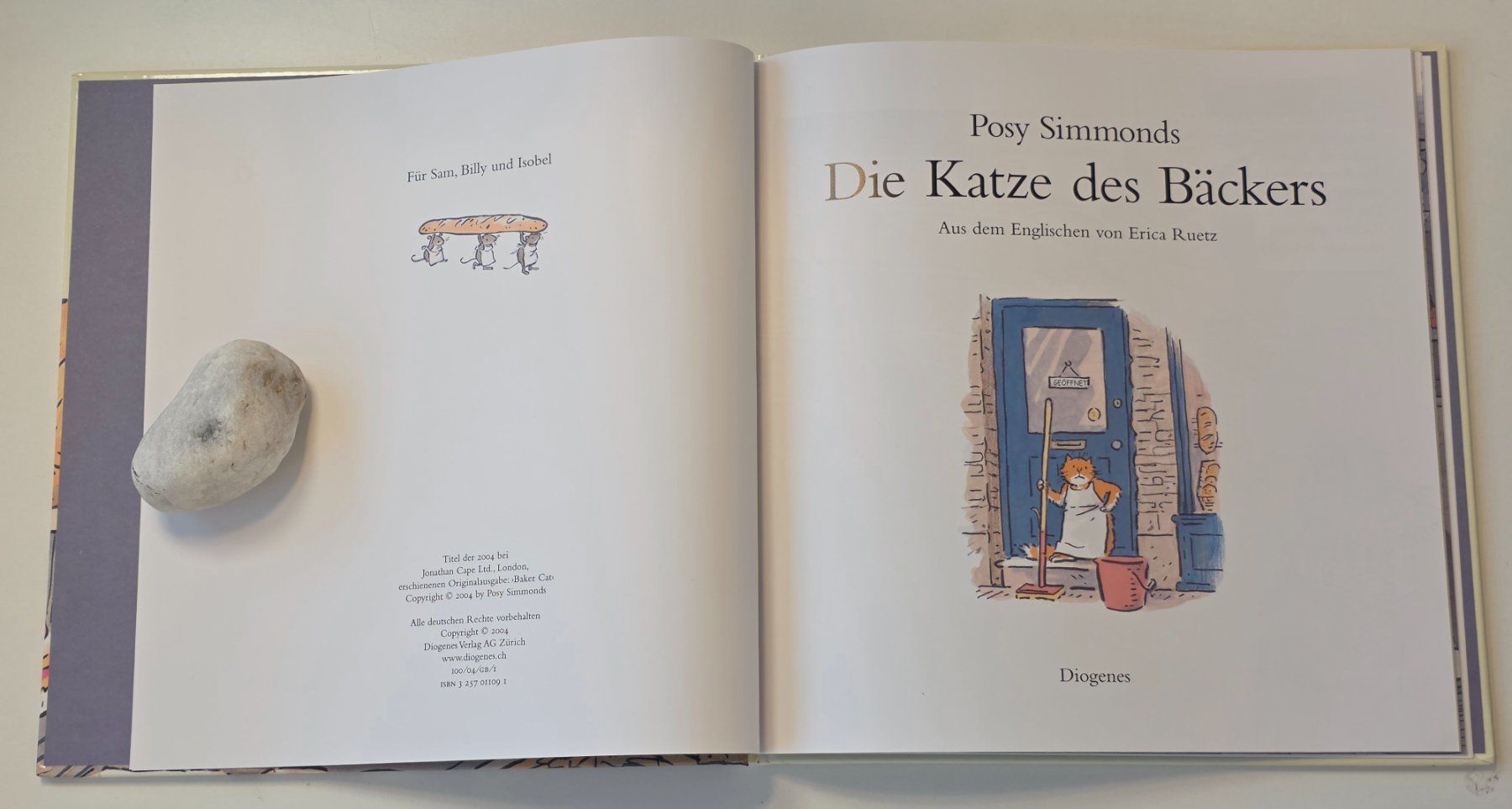 Libri: DIE KATZE DES BÄCKERS von Posy Simmonds – Nuovo (secondo la descrizione) da Dürnten venduto da Bachtelrider_ 3