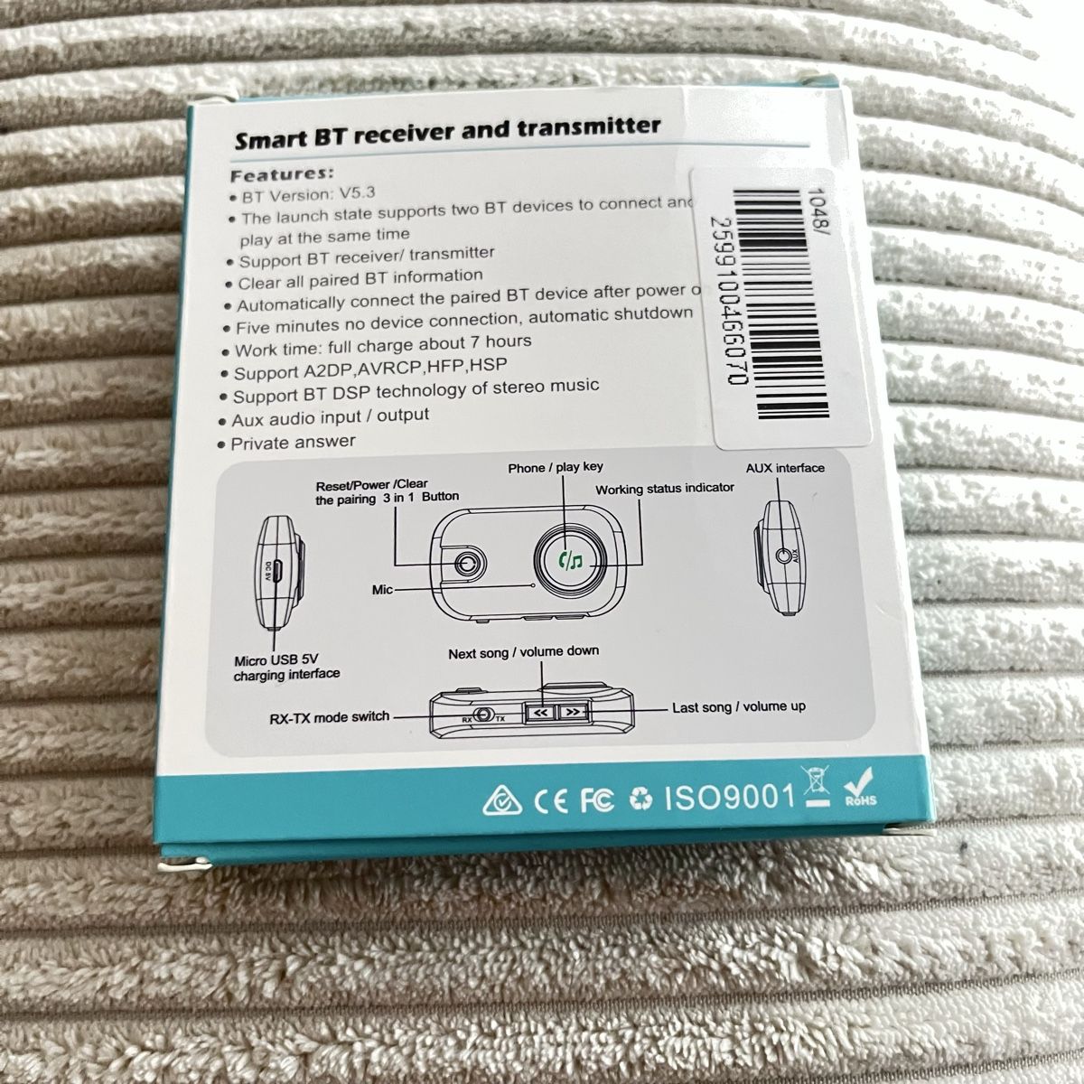 Lecteurs & Adaptateurs: Bluetooth Transmitter – Neuf avec emballage d'origine à Zürich par ok1 3