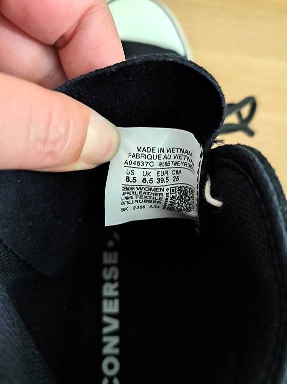 Scarpe da uomo: Converse schwarz high - Grösse 39.5 NEU – Usato da Winterthur venduto da ste_jhr6 4