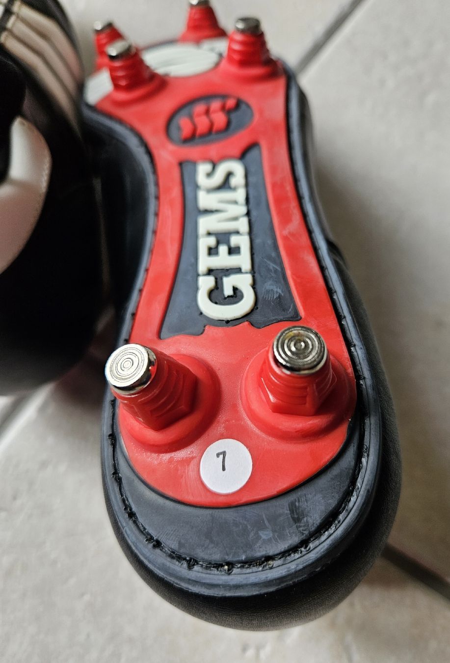 Scarpe da uomo: GEMS Fussballschuhe Gr. 7 – Nuovo (secondo la descrizione) da Haslen GL venduto da Sandra40 6