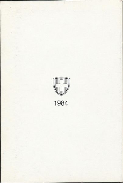 Alle Münzen: Münzsatz 1984 PP – Neu (gemäss Beschreibung) aus Obfelden von Octavia61 2