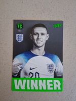 Carte Panini Foden Angleterre Winner 
