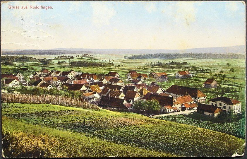 Ansichtskarten: Gruss aus RUDOLFINGEN – Gebraucht aus Jona von philajona
