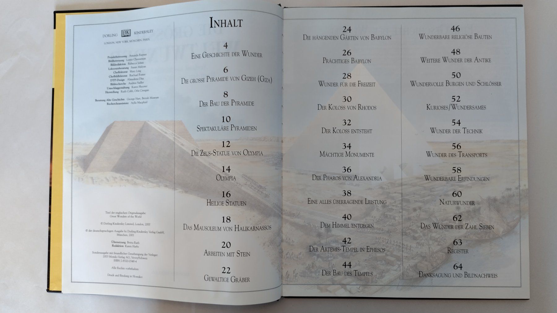 Libri: Die Grössten Weltwunder / Buch 2003 mit 64 Seiten ab Fr. 8.- – Usato da Bellach venduto da JingleJerry 3