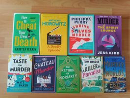 9x Cozy cosy crime english fiction books 2026 2025