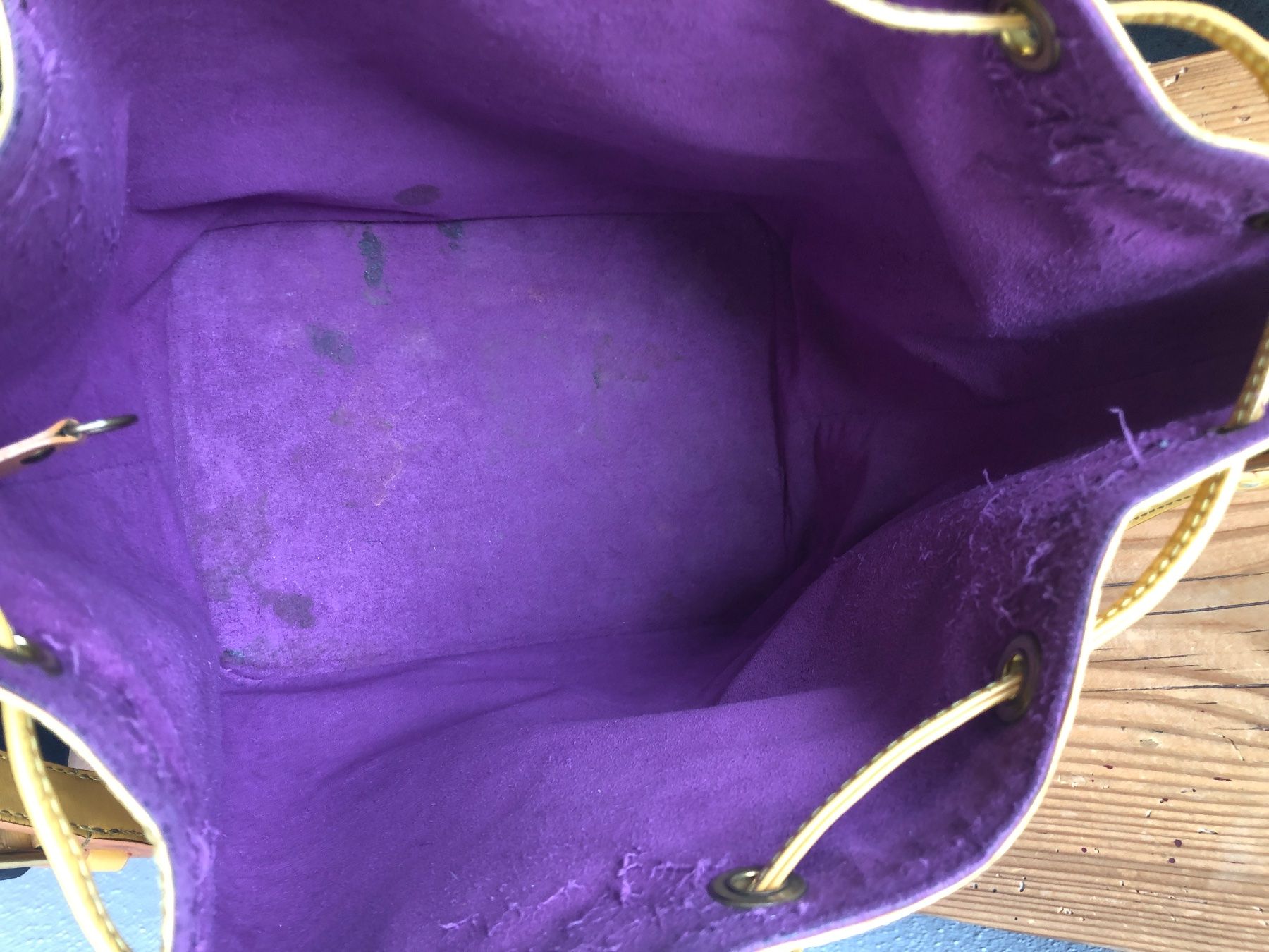 Louis Vuitton Borse da donna: Louis Vuitton Petit Sac Noe gelb – Usato da Zürich venduto da ehupp 9