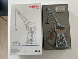 Märklin H0 7051 Drehkran – ungebraucht in OVP – Sammlerstü