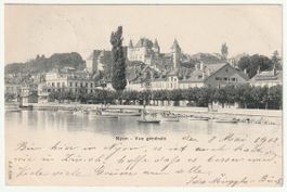 AK Nyon - Vue générale 1902