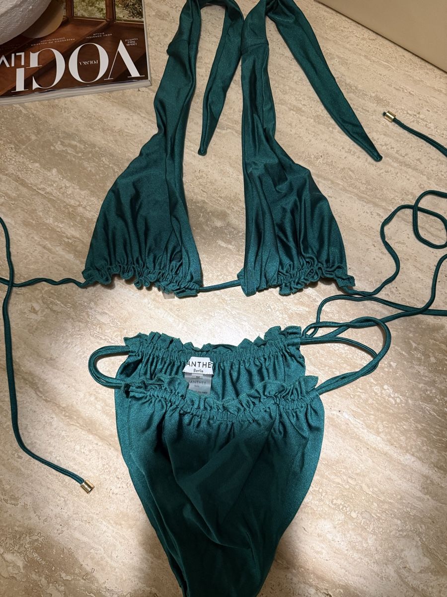 Badekleider & Bikinis: JANTHEE Bikini Set Emerald Green Size L – Gebraucht aus Dübendorf von ReLoved_Fashion_ZH