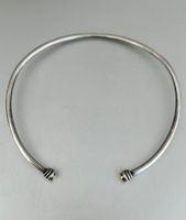 Vintage Massive 800er Silber Choker-Halsband