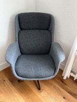 Ikea Äleby Drehsessel grau