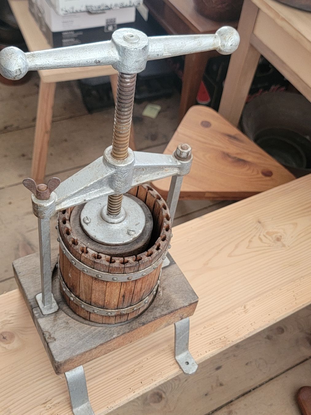 Appareils de cuisine: Kleinere Obstpresse – D'occasion à Sils im Domleschg par platin01 2