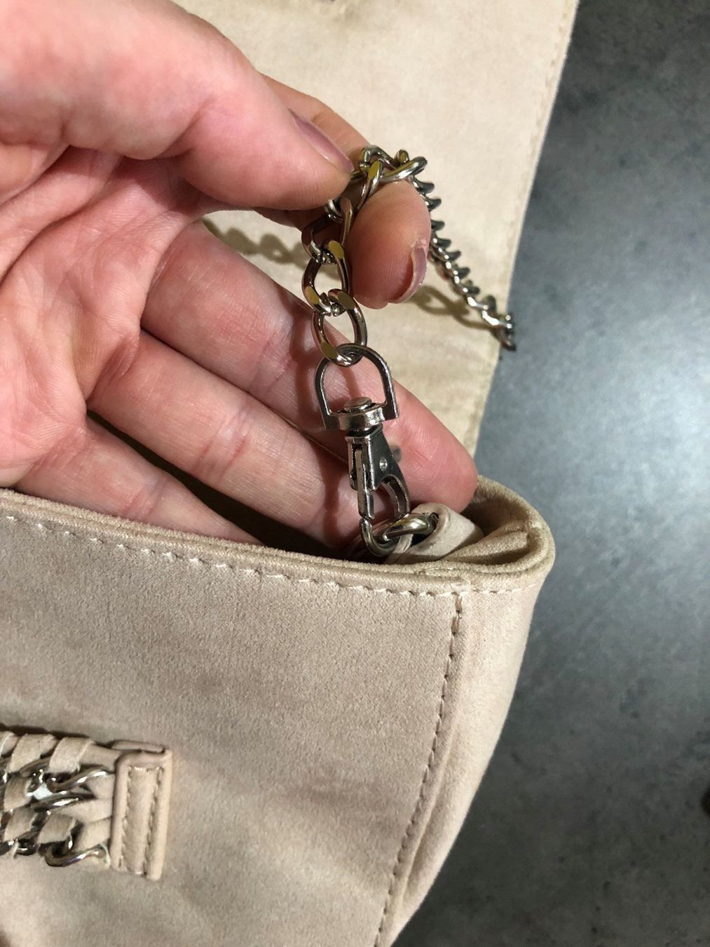 Borse da donna: Sac Pochette rose nude – Nuovo (secondo la descrizione) da Sion venduto da DayJenn 3