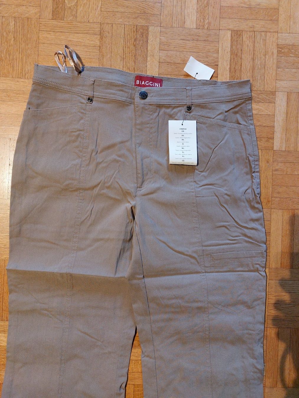 Pantaloni: neue Hose, Grösse 22, marroni-braun – Nuovo (secondo la descrizione) da Escholzmatt venduto da Stern777 1