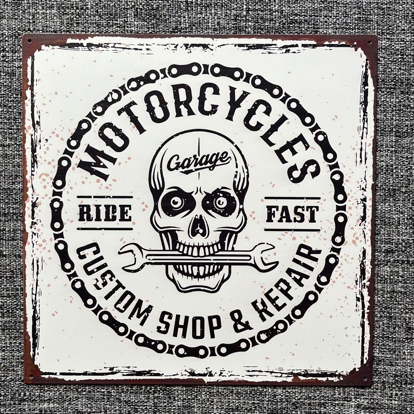 Insegne: Motorcycles Schild Metal Art 30x30 – Nuovo (secondo la descrizione) da Schwyz venduto da rs-trend