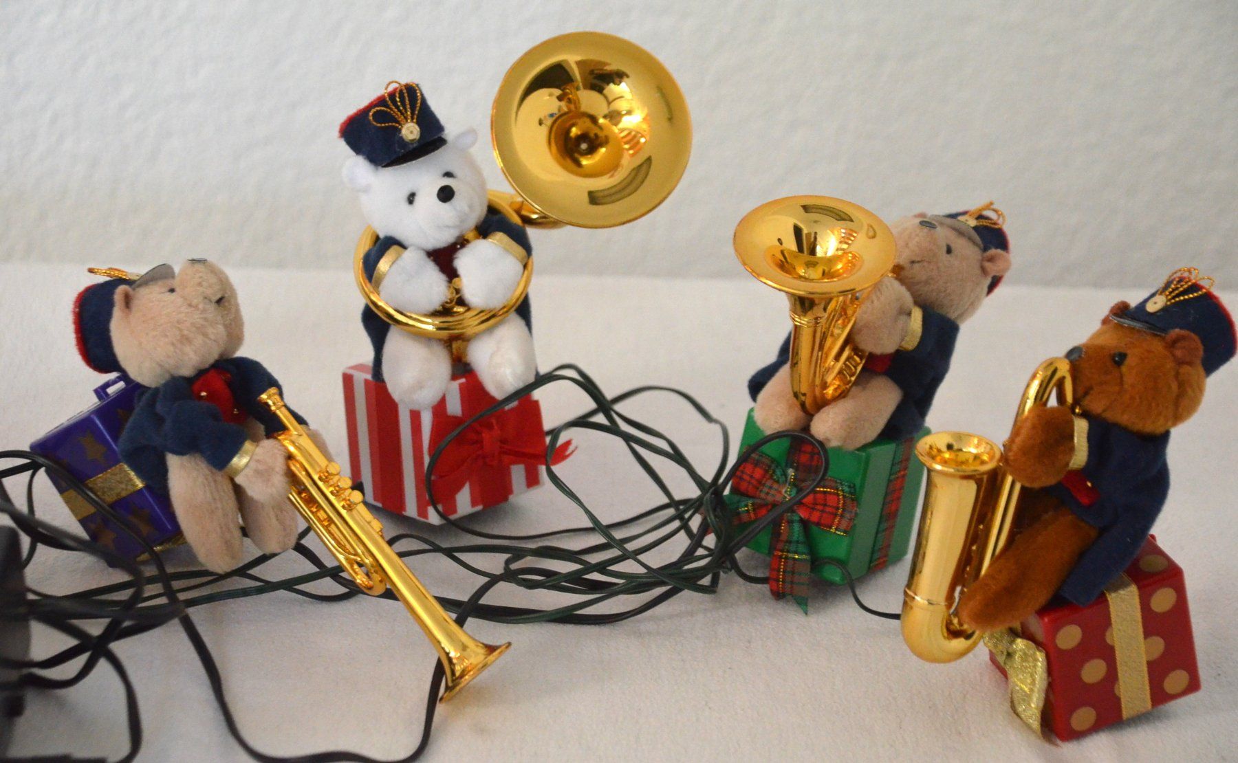 Alle Dekorationen: Mr. Christmas Bear Brass Band Works 1995 – Gebraucht aus Collonges von arashee 5