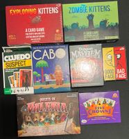 8 verschiedene Kartenspiele