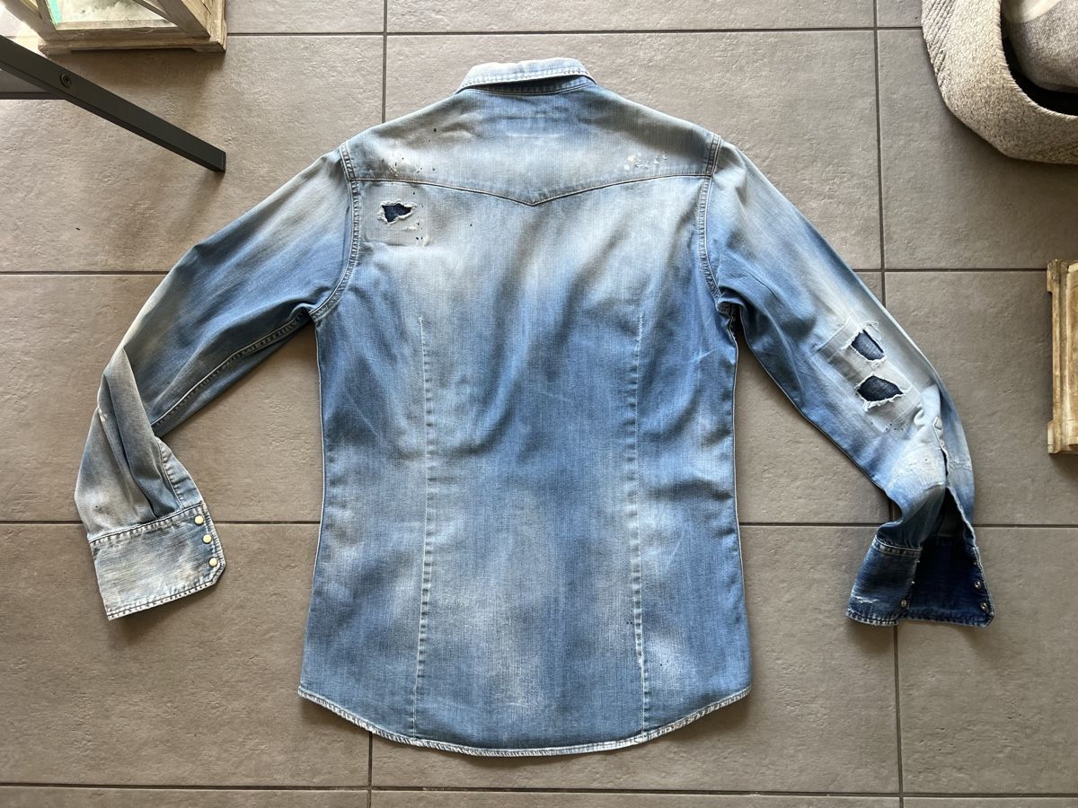 Dsquared2 Chemises: Dsquared2 D2 camicia jeans uomo 50 – D'occasion à Mendrisio par fly_9wzx 7