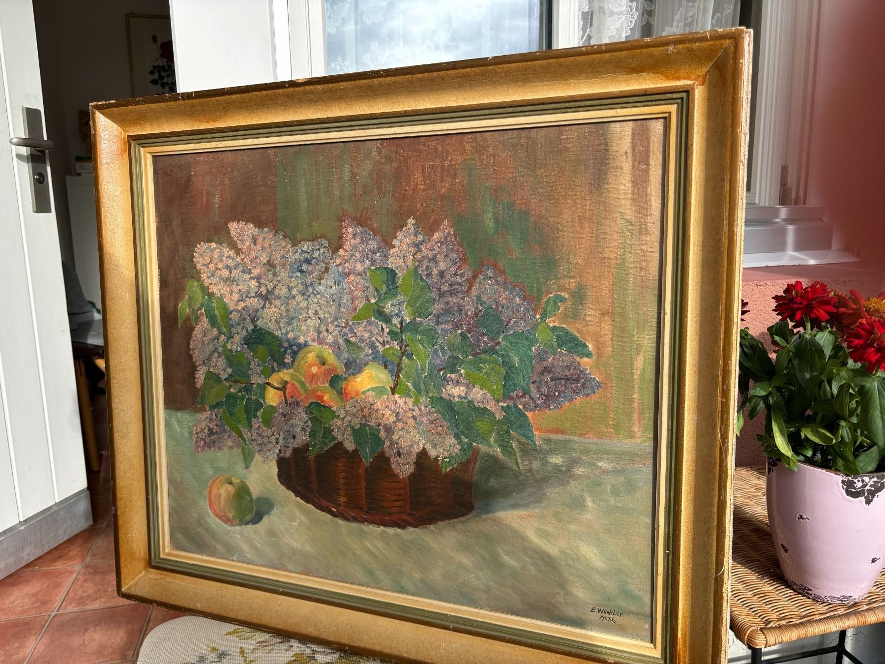 Dipinti: EXKLUSIVE Alte Bild Sig. E.Winkler – Usato da Zürich venduto da Nofelet31 4